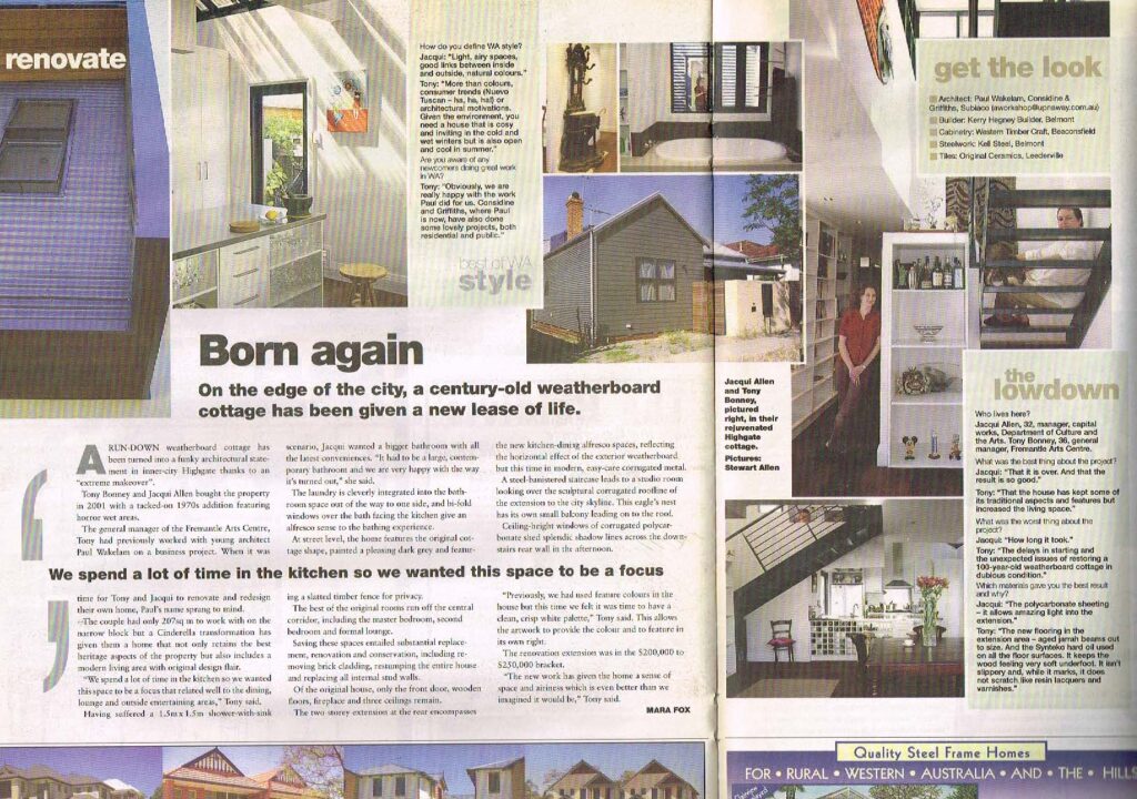 The Sunday Times – the lowdown Born Again