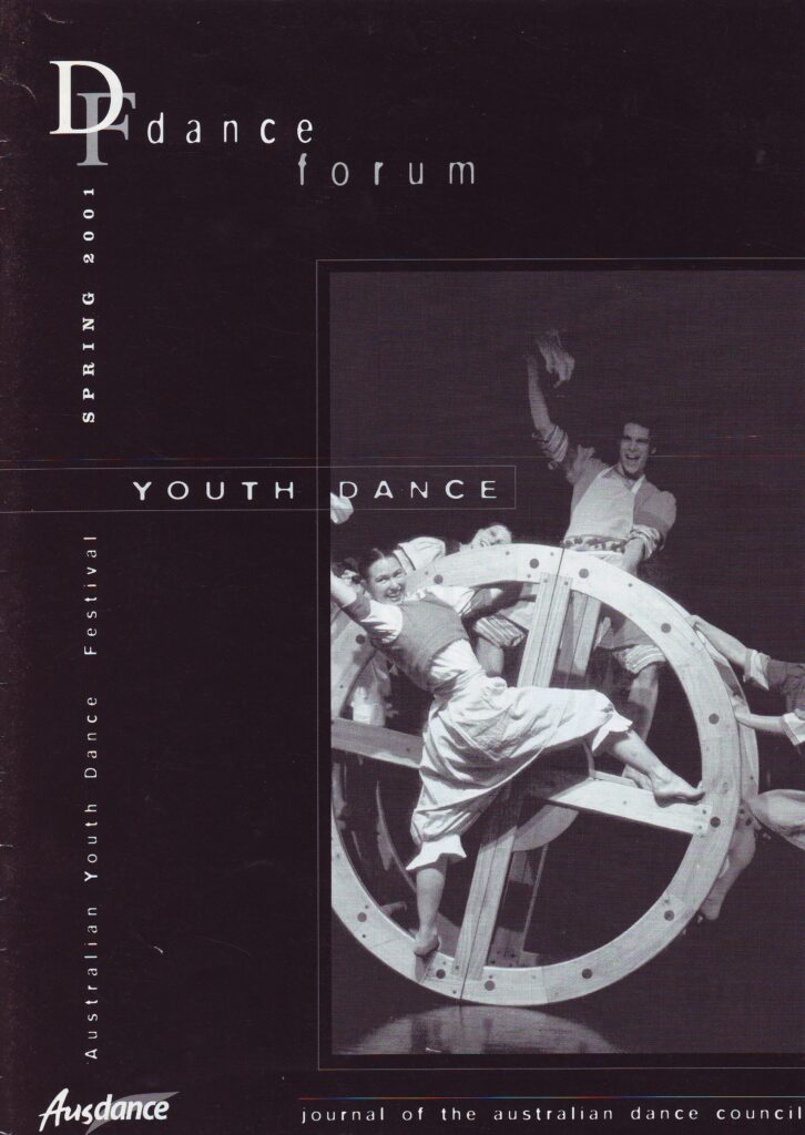 Dance Forum Spring 2001 – Youth Dance